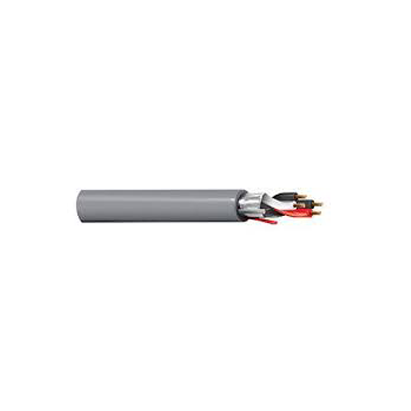 thumbnail interactive-video image 1 of Belden 5504UE Security/Alarm Cable – 22/6C Stranded, CMR Riser, Gray, 100ft Spool 1 of 5